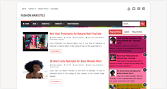 Desktop Screenshot of fashion-hairstyles.com